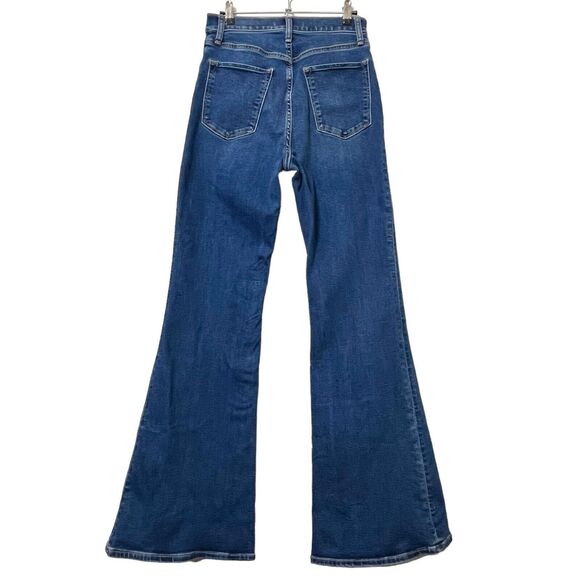 Abercrombie & Fitch Curve Love The Flare Ultra High Rise Jeans Women’s 28 - Picture 5 of 13